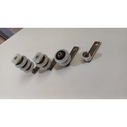 Kit Roldana Eixo Inox para Envidraçamento de Sacada europeu - 2
