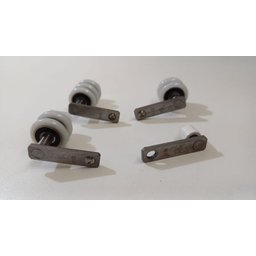 Kit Roldana Eixo Inox para Envidraçamento de Sacada europeu - 3