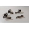 Kit Roldana Eixo Inox para Envidraçamento de Sacada europeu - 3