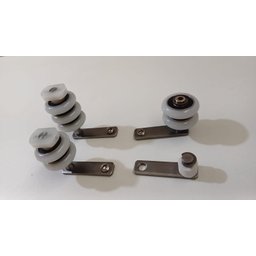 Kit Roldana Eixo Inox para Envidraçamento de Sacada europeu - 4