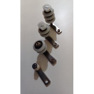 Kit Roldana Eixo Inox para Envidraçamento de Sacada europeu