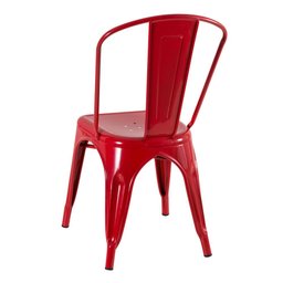 Kit 5 Cadeiras Iron Tolix - Vermelho - 3