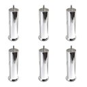 Ver imagem 5 de Kit Pés para Cama Box com 7 Unidades Metalizado com Altura 13cm