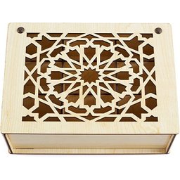Porta chá em MDF cru - 1