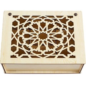Porta chá em MDF cru
