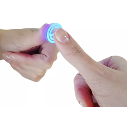 Espelho Led Quente Orgânico Luz Iluminação Botão Touch Screen 70 Cm Formato Assimetrico - 4