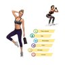 3 Mini Bandas de Exercícios, Alongamento, Treinamento e Resistência - 7