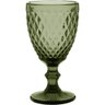 Taça Água 17x9x9cm 330ml Vidro Verde 6pç - 1