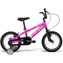 Ver imagem 1 de Bicicleta Infantil GTS Aro 16 Freio V-Brake Sem Marchas | GTS M1 Advanced Kids Pro - Rosa Light