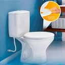 Ver imagem 3 de ASSENTO SANITÁRIO ALMOFADADO THEMA BISCUIT CONVENCIONAL POLIPROPILENO