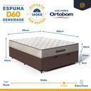 Ver imagem 6 de Cama Box Baú com Colchão Espuma D60 Ortobom Force Dream Casal 138cm
