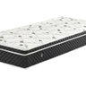Cama Box Baú Solteiro Colchão Molas Bonnel + Box Sintético Marrom 69x88x188 - 4