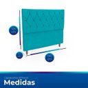 Ver imagem 6 de Cabeceira Estofada para Cama de Casal 140 Athena Suede