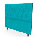 Ver imagem 5 de Cabeceira Estofada para Cama de Casal 140 Athena Suede