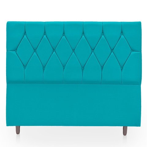 Cabeceira Estofada para Cama de Casal 140 Athena Suede