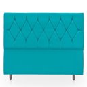 Ver imagem 1 de Cabeceira Estofada para Cama de Casal 140 Athena Suede