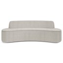 Ver imagem 6 de Sofá 3 Lugares para Sala de Estar Living 210cm Koane D06 Bouclê Creme - Mpozenato