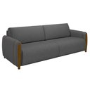 Ver imagem 6 de Conjunto Decorativo Poltrona e Sofá 223cm Maceió Linho Chumbo - Gran Belo