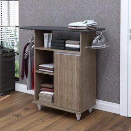 Tábua de Passar com Balcão 01 Porta Lis Castanho 107cm - 7