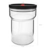 Pote Hermético Vidro Borosilicato 920ml Mantimentos Biscoito - 3