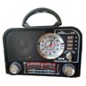 Rádio Retro Bluetooth Fm Am Mp3 SD Card USB Relógio - 1
