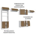 Ver imagem 5 de Armário de Cozinha Completa 350cm Branco/Rustic Stella Madesa 01