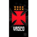 Ver imagem 1 de Toalha de Time Buettner Veludo Estampado Brasão Vasco