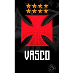 Toalha de Time Buettner Veludo Estampado Brasão Vasco - 2