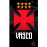 Toalha de Time Buettner Veludo Estampado Brasão Vasco - 2
