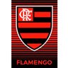 Toalha de Time Buettner Veludo Estampado Brasão Flamengo - 2