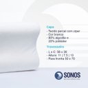 Ver imagem 6 de Kit 2 Travesseiros Puro Visco Cervical Sonos Casal