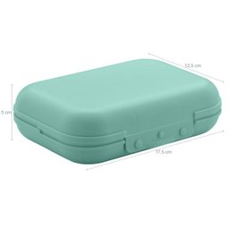 Pote De Sanduicheira Porta Lanche Ou Sanduiche Marmitou Vere Menta - 2