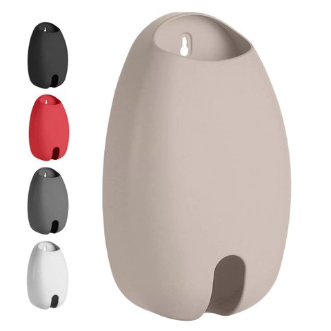 Puxa Saco Cozinha Porta Sacolas Plásticas ou - Bege