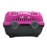 Caixa para Transportar Cachorro Gato em Viagens Transporte de Pet N2 Rosa e Preto - 2