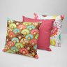 Kit 3 Almofadas Decorativas Donuts 35x35cm - 1