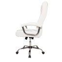 Ver imagem 7 de Kit 2 Cadeiras de Escritório Presidente Alta Big Confortável Molas Ensacadas Pillow Top Branca