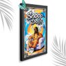 Quadro Decorativo Snoop Dogg Cartoon + Vidro 33x25 Sala:preto - 1