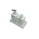 Ver imagem 3 de Kit Acessórios para Banheiro 3 Peças Elegance Branco