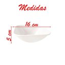 Ver imagem 2 de Tigela Melamina Quadrada Branca 600ml
