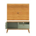 Ver imagem 3 de Rack com Painel Sirius 1.4 para Sala Tv 55 Polegadas - 3 Cores:alecrim/cinamomo