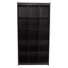 Estante Colméia 100% Mdf Preto - Suprema Móveis - 3