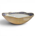 Ver imagem 7 de Jogo de Aparelho de Jantar em Porcelana Azul, Branco e Dourado 62 Peças 45x63x57cm