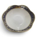 Ver imagem 6 de Jogo de Aparelho de Jantar em Porcelana Azul, Branco e Dourado 62 Peças 45x63x57cm