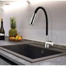 Torneira Misturador Lorenzetti Lorenflex para Cozinha Preto - 6