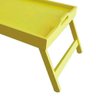 Bandeja Cama Madeira Bright Colors Amarela 55,5 X 35 X 26 Cm - Metrópole - 2