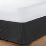 Saia para Cama Box King Matelada - Preto - Preto - 1
