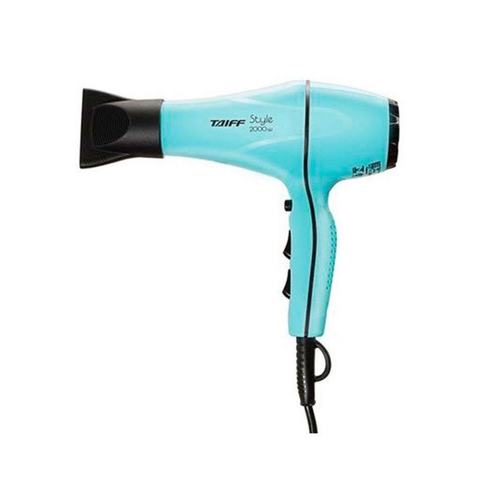 Secador De Cabelo Taiff Style 2000w 332 Azul Preto 127v - 3