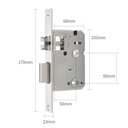 Ver imagem 6 de Fechadura Digital com Biometria na Maçaneta, Senha com Teclado Touch, para Portas de Madeira com Nov