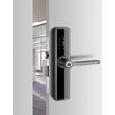 Ver imagem 3 de Fechadura Digital com Biometria na Maçaneta, Senha com Teclado Touch, para Portas de Madeira com Nov