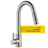 Torneira Misturador Monocomando Cozinha Gourmet de Bancada Extensível Aço Inox 304 Prata Brinovar - 3